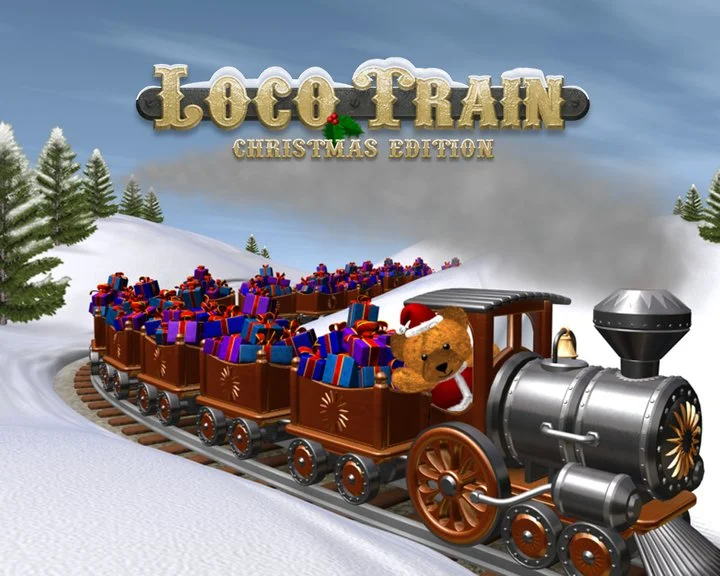 Loco Train Xmas Image