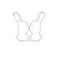 Radar Rabbit Icon Image