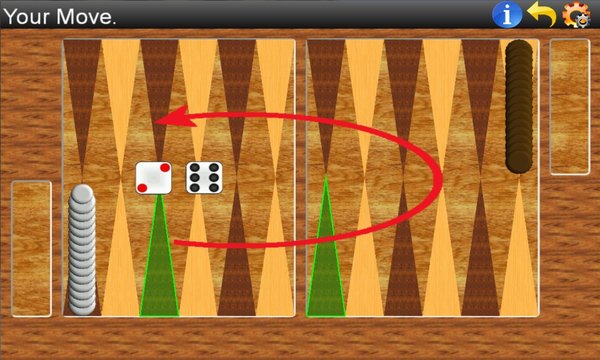 Backgammon Lite App Screenshot 2