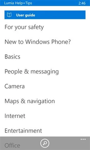 Lumia Help+Tips Screenshot Image #2