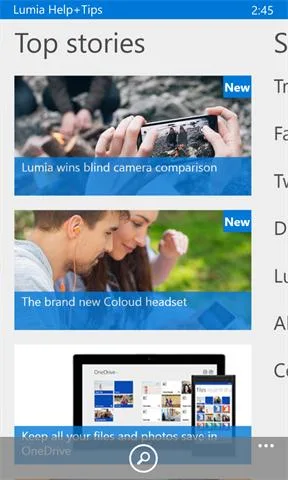 Lumia Help+Tips Screenshot Image #4