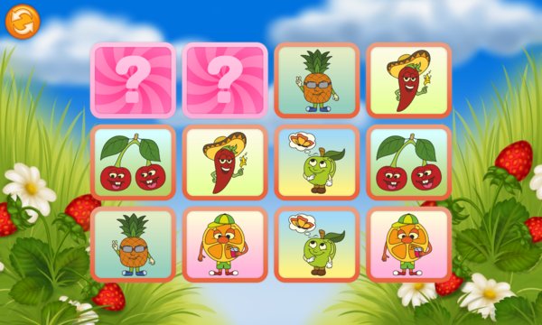 Fruits - Find Matching Images Screenshot Image