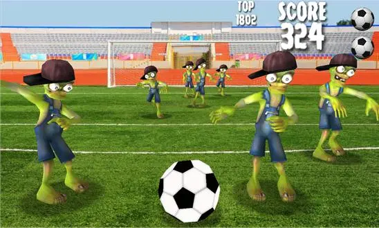Halloween Zombie Farting Football Screenshot Image
