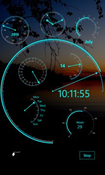 Modern Clock XXVI Screenshot Image