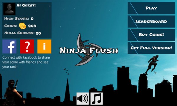 Ninja Flush Screenshot Image