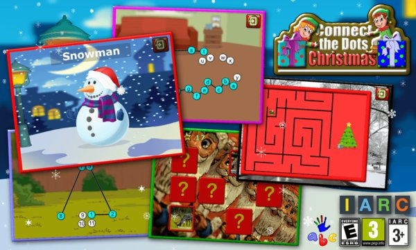 Kids Christmas Connect the Dots Screenshot Image