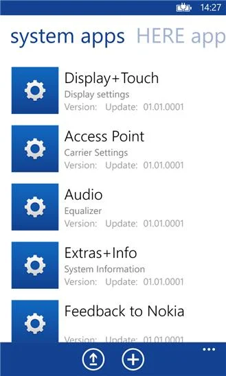 Lumia System Updater Screenshot Image