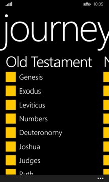 Journey Bible App Screenshot 1