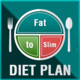 Fat to Slim Diet Plan Icon Image