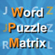 Word Puzzle Matrix Icon Image