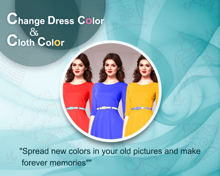 Change Dress Color & Cloth Color Image