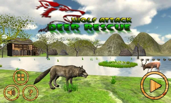 Wolf Attack - Deer Rescue Screenshot Image