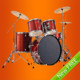 Drum bateria Profissional Icon Image