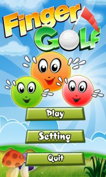 Finger Golf Screenshot Image