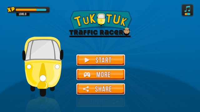TukTuk Traffic Racer Screenshot Image