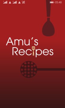 Amu's Recipes Screenshot Image