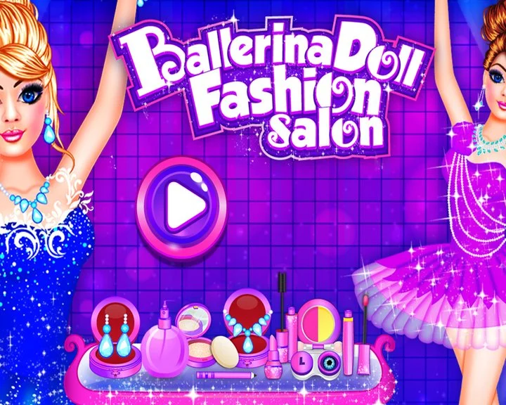 Ballerina Doll Fashion Salon Image