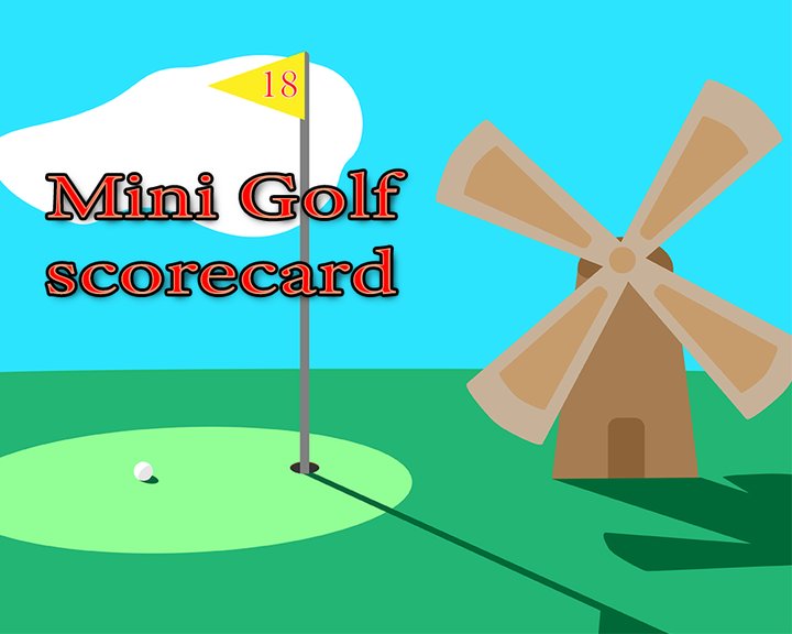 Mini Golf Scorecard Image