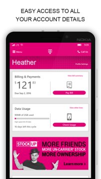 T-Mobile Screenshot Image