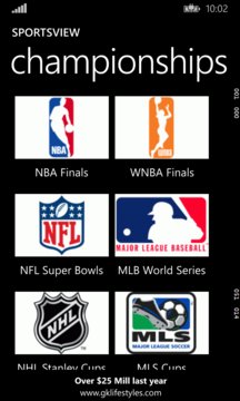 Sportsview Screenshot Image