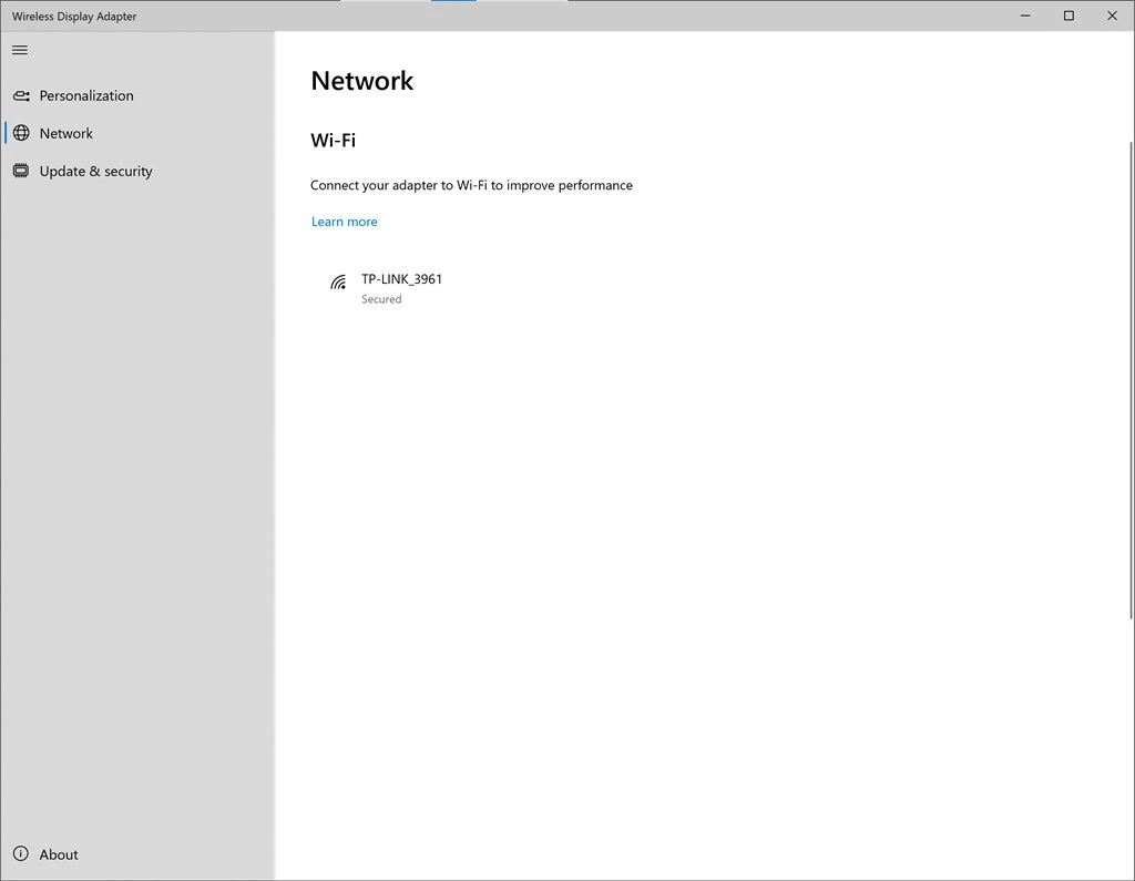 Microsoft Wireless Display Adapter Screenshot Image #2
