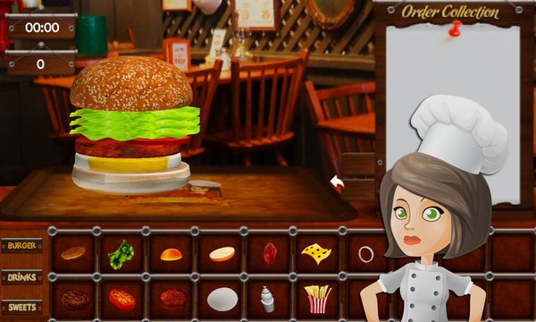 Burger Cooking Fever Shop Screenshot Image
