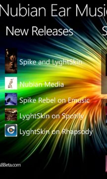 Nubian Ear Music Screenshot Image