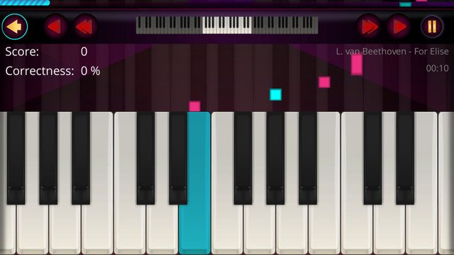 Piano Music Game Screenshot Image