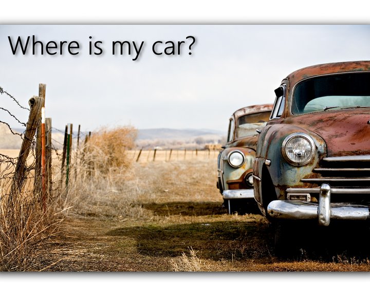 Where is my car? Image