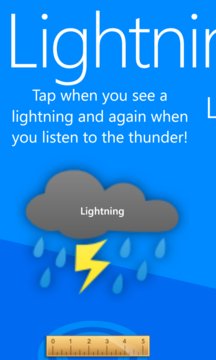 Lightning Distance Screenshot Image
