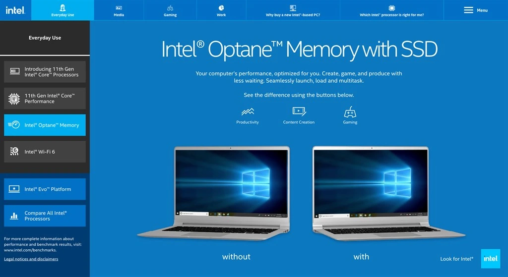 Intel® Retail Experience Tool Screenshot Image