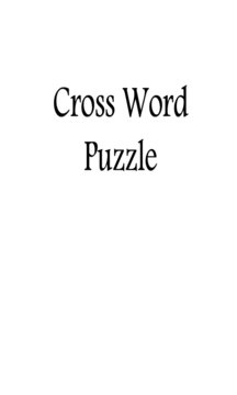 Crossword Puzzle Screenshot Image