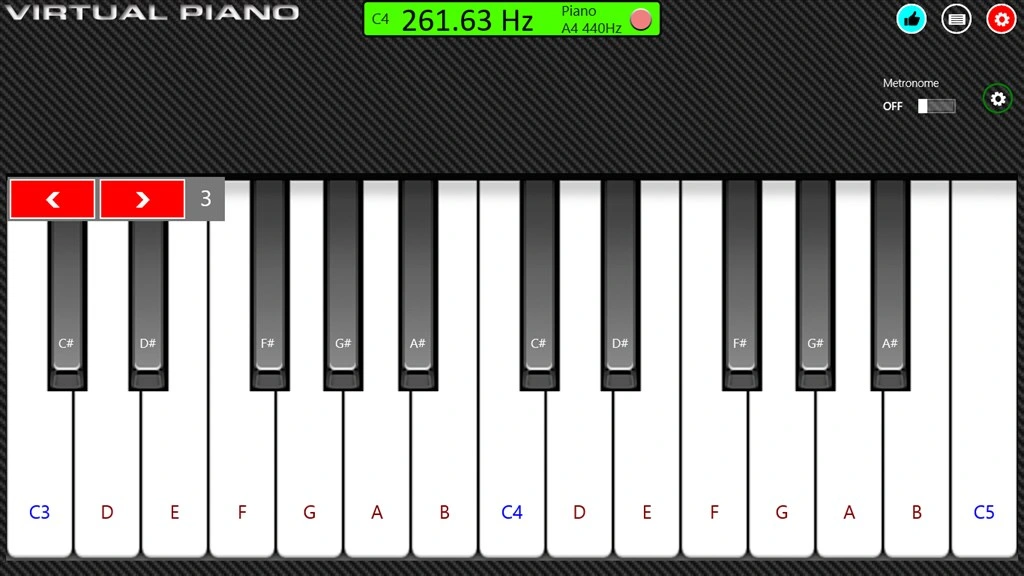 Virtual Piano Screenshot Image