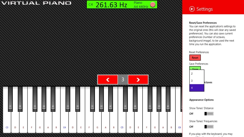 Virtual Piano Screenshot Image #2