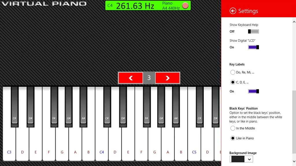 Virtual Piano Screenshot Image #4