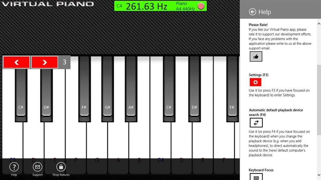 Virtual Piano Screenshot Image #5