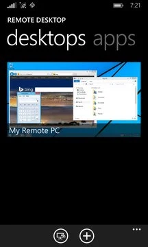 Microsoft Remote Desktop Screenshot Image