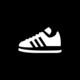 Shoe Mileage Icon Image