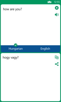 Hungarian English Translator Screenshot Image