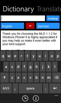 Multi Lang Dictionary + Translate Screenshot Image