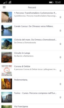 Cicloturismo Piemonte Screenshot Image