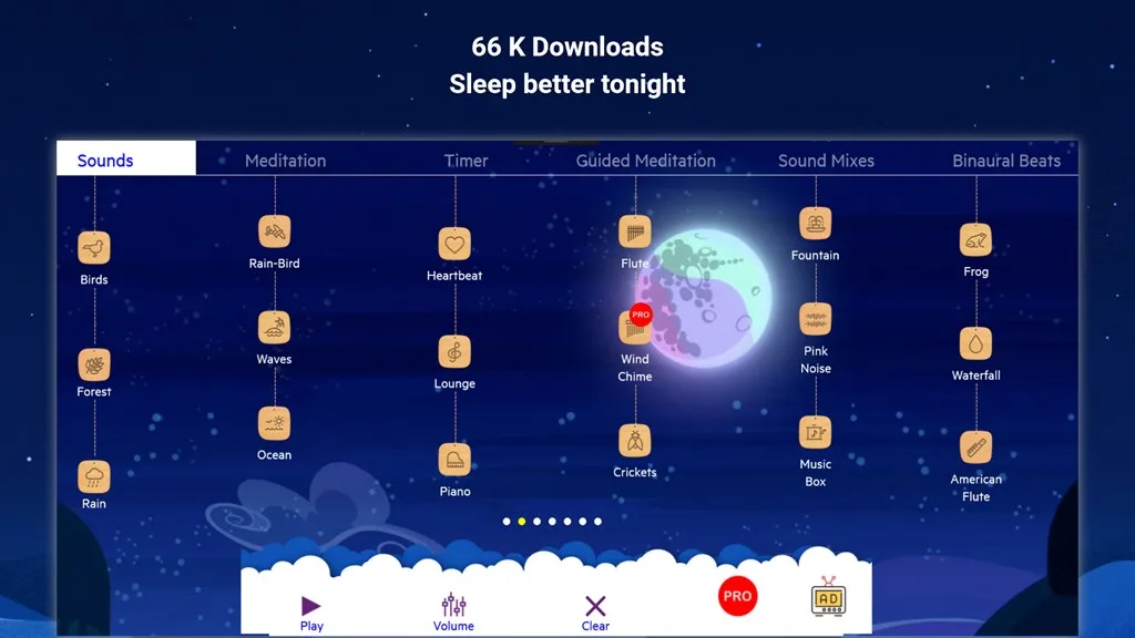 Relax Sleep Melodies Screenshot Image