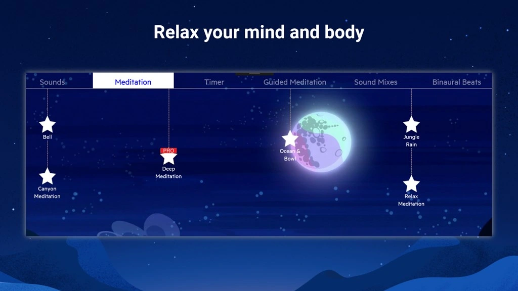 Relax Sleep Melodies Screenshot Image #2