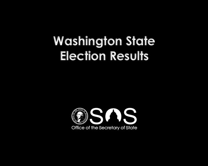 WA State Election Results Image
