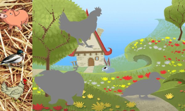 Farm Toddlers Puzzle Screenshot Image