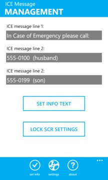 ICE Message Screenshot Image