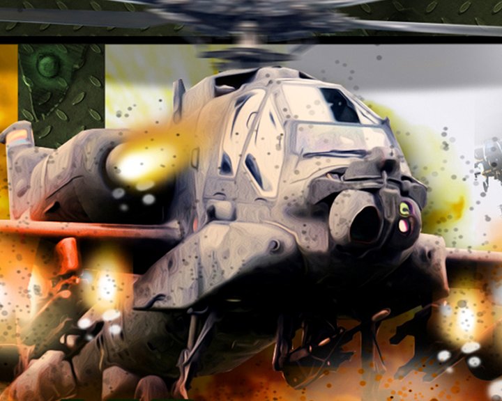 Air GunShip 3D Image