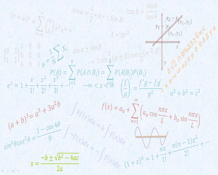 Math Formulas Image