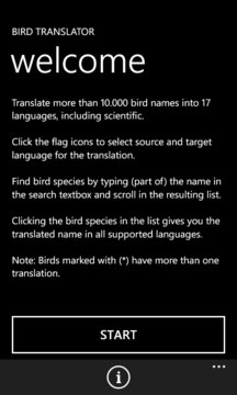 Bird Translator Screenshot Image