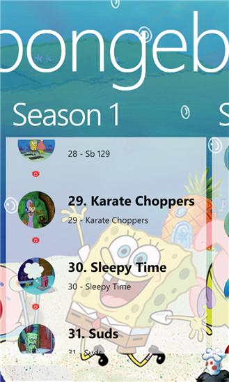 9 Seasons Spongebob Squarepants App Screenshot 2